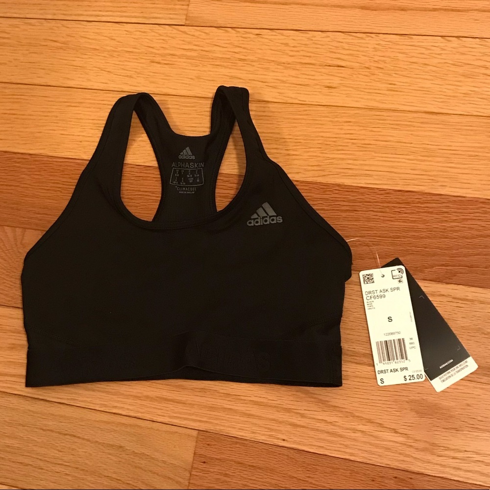 Black Adidas Sports Bra